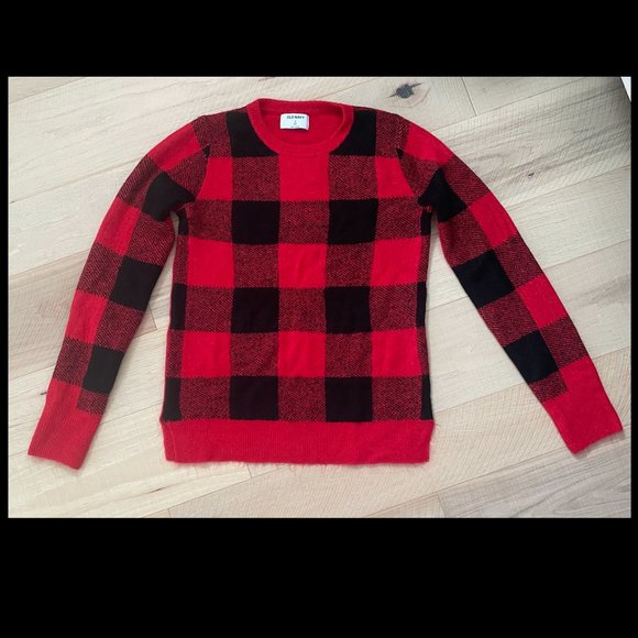 OLD NAVY Buffalo Plaid Sweater - Picture 1 of 1